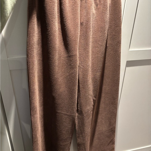 BDG Brown Textured Pants - Picture 2 of 6